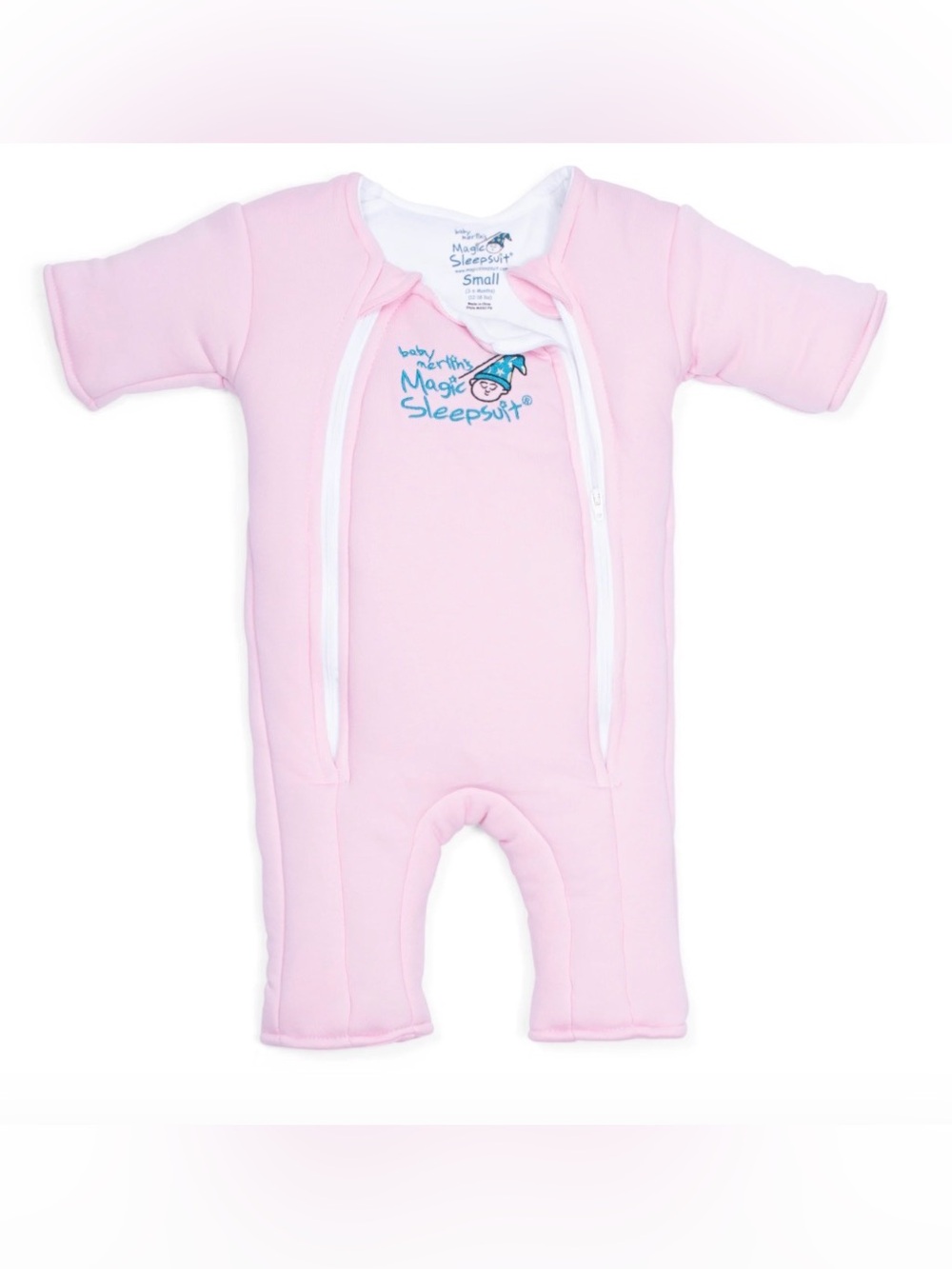 Baby Merlin’s Pink Magic Sleepsuit Size Small 3-6M 12-18lbs